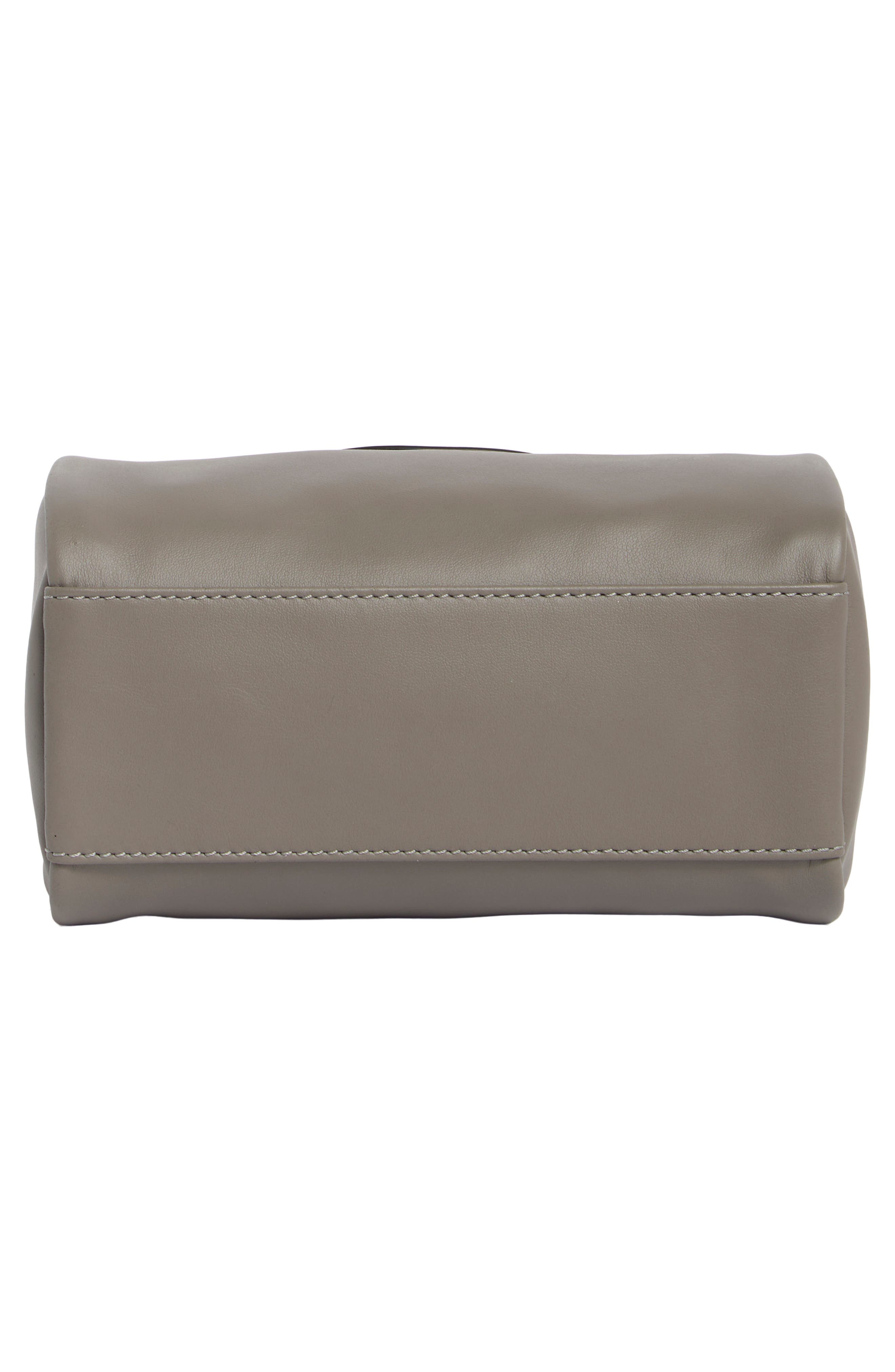 Extra Small Le Pliage Xtra Leather Bowling Bag, Alternate, color, TURTLEDOVE
