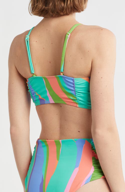 Hutch Isla Bikini Top In Multi