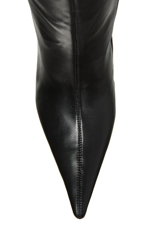 Jeffrey Campbell Darlings Pointed Toe Knee High Boot In Multi