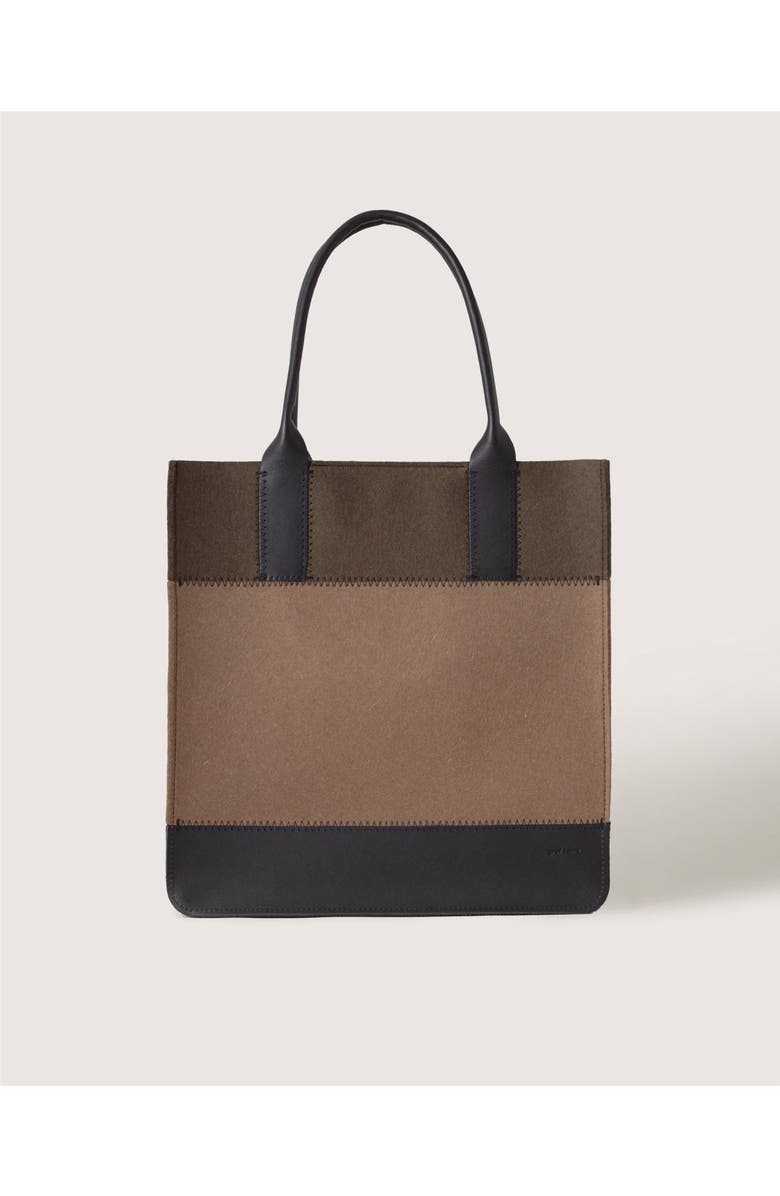 Graf Lantz Jaunt Merino Wool Tote, Main, color, Cumin & Tobacco