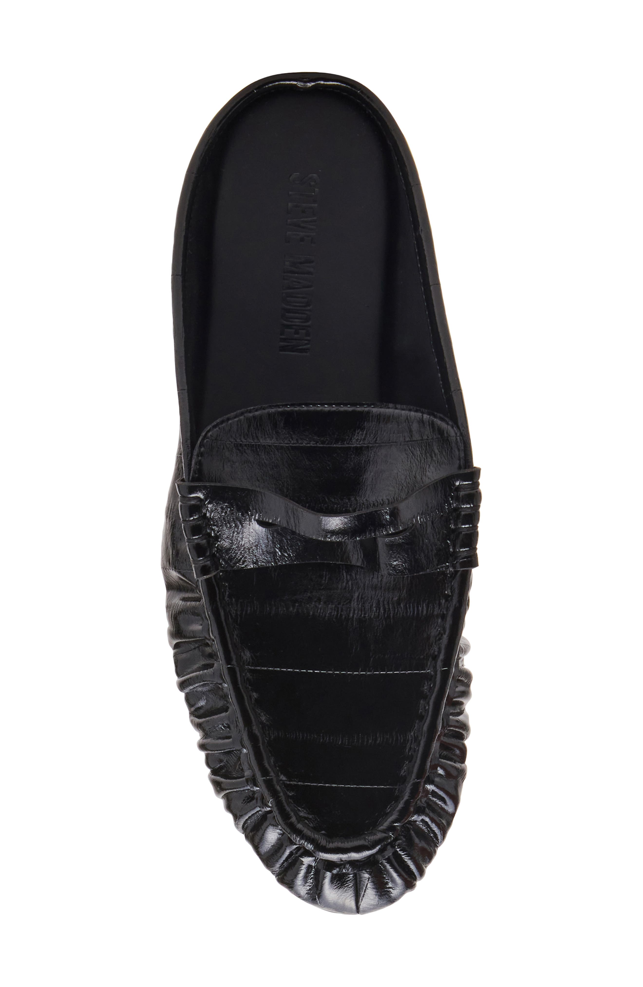 Rafe Loafer Mule, Alternate, color, BLACK
