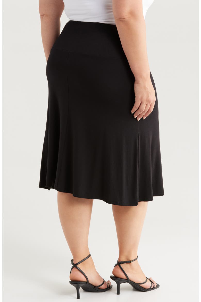A-Line Skirt, Alternate, color, BLACK
