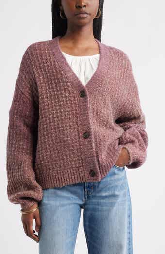 Treasure & Bond Textured V-Neck Cardigan