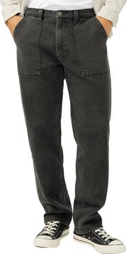 Silver Jeans Co. Straight Leg Utility Jeans