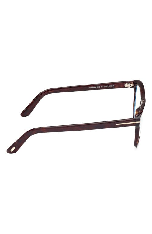 Tom Ford 52mm Square Blue Light Blocking Glasses