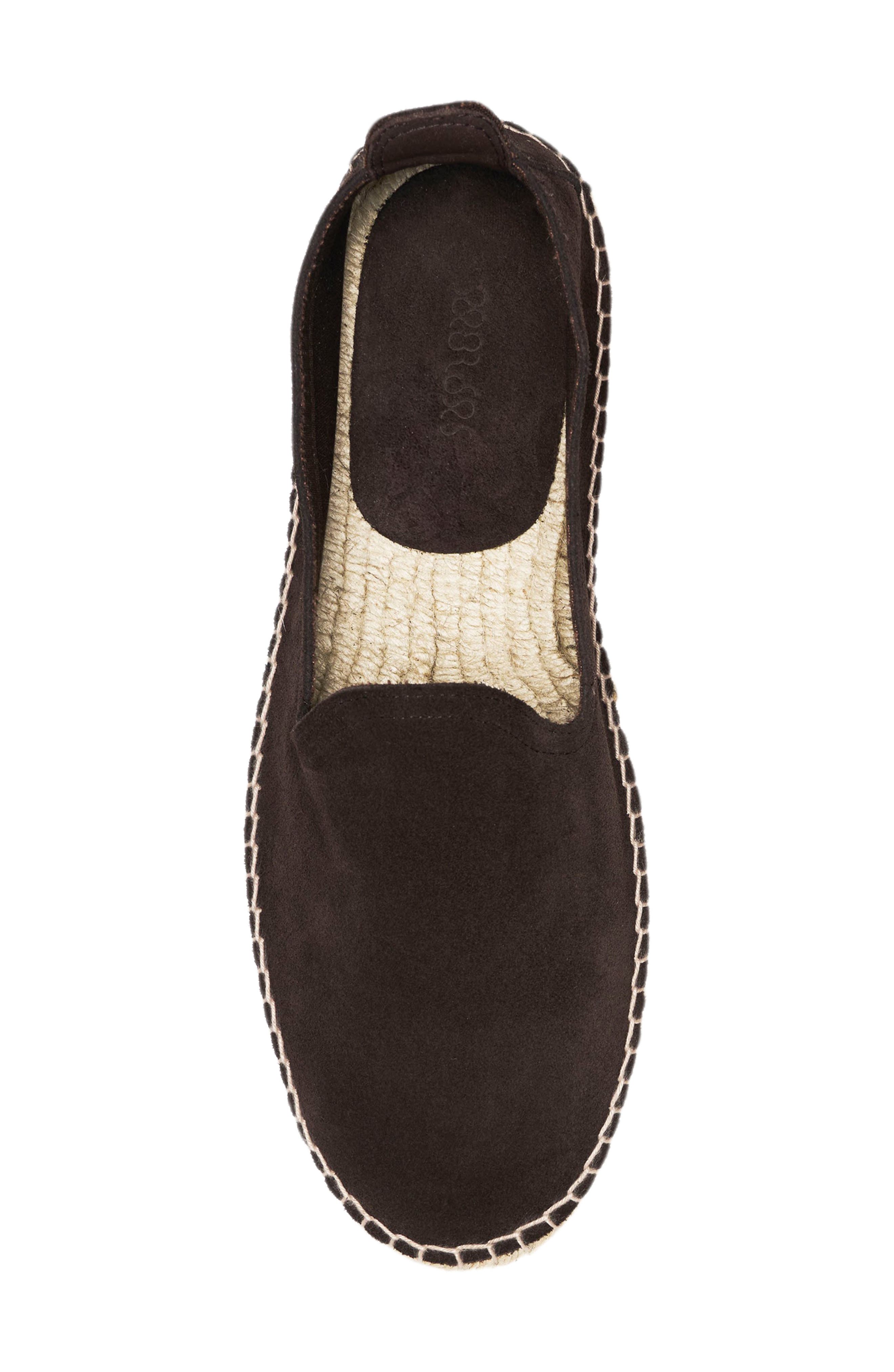 MORJAS The Espardille, Alternate, color, Brown Suede