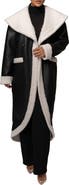 JLUXLABEL Jaida Reversible Faux Shearling Coat
