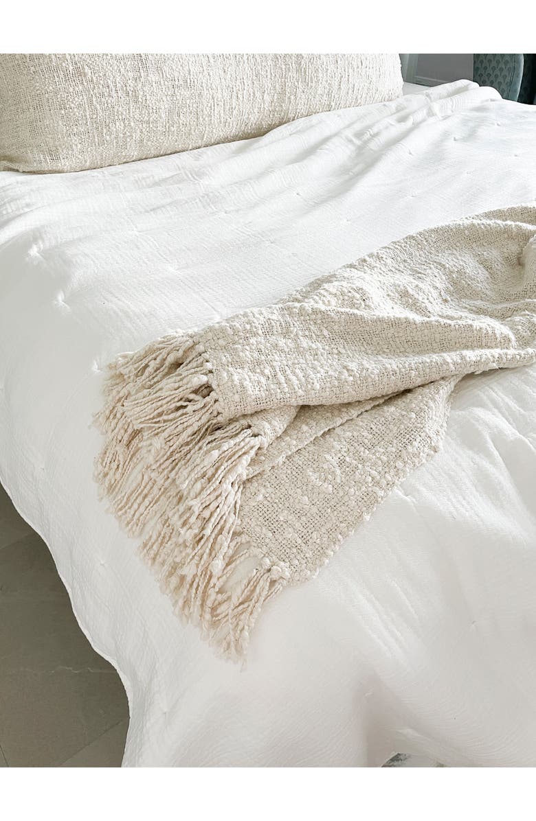 Anaya Cozy Cotton Boucle Fringe Throw, Main, color, 