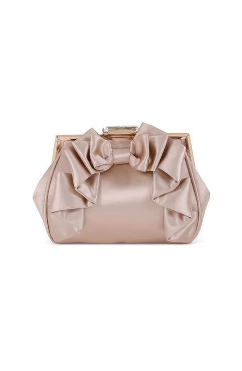 Mae Bow Pouch Clutch