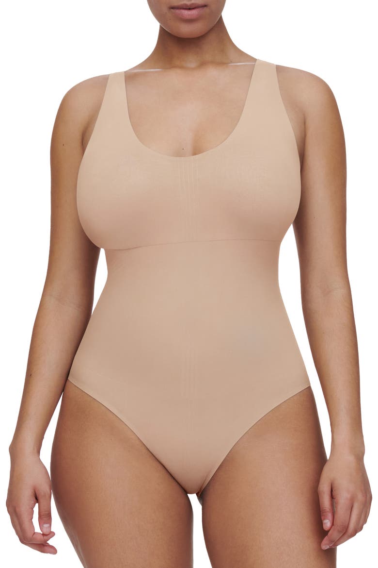 Smooth Comfort Sculpting Bodysuit, Main, color, CLAY BEIGE