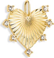 THE SIS KISS Grove Heart Charm