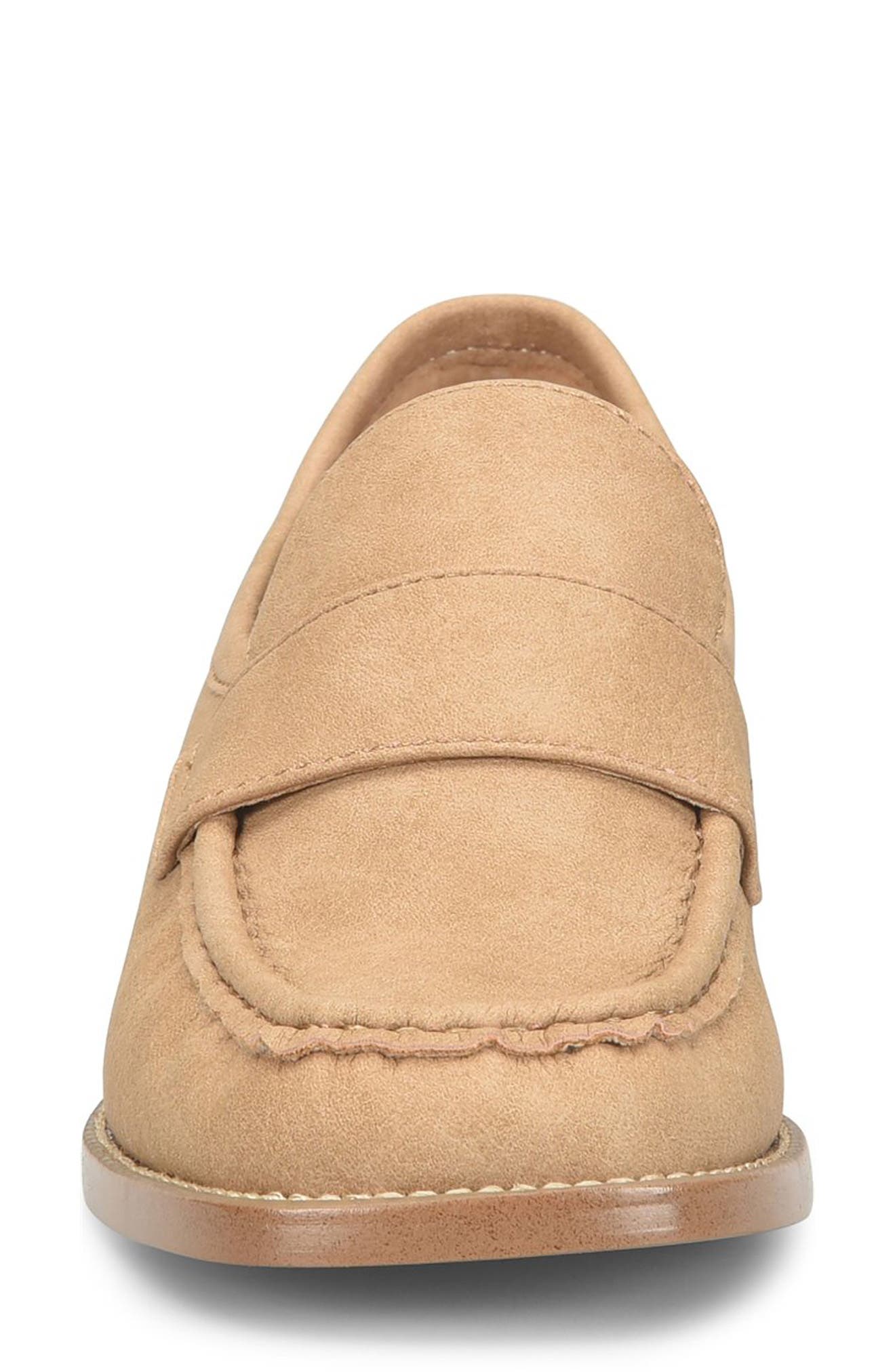 Frey Loafer, Alternate, color, NATURAL NUBUCK
