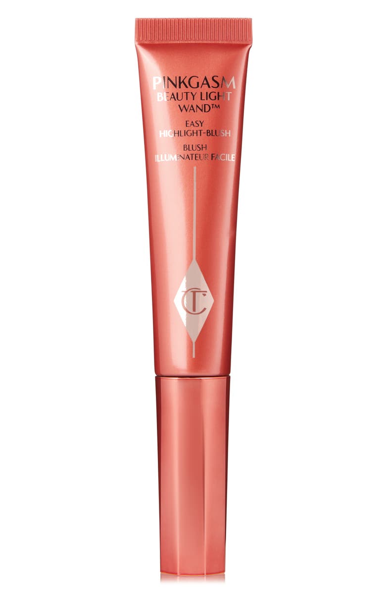 Charlotte Tilbury Glowgasm Beauty Wand Highlighter, Main, color, Pinkgasm Sunset