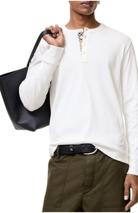 Long-sleeve Cotton top