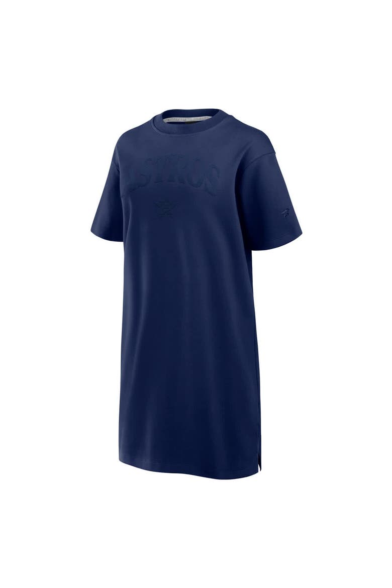 Women's Fanatics Navy Houston Astros Elements Cotton Dress, Alternate, color, Navy
