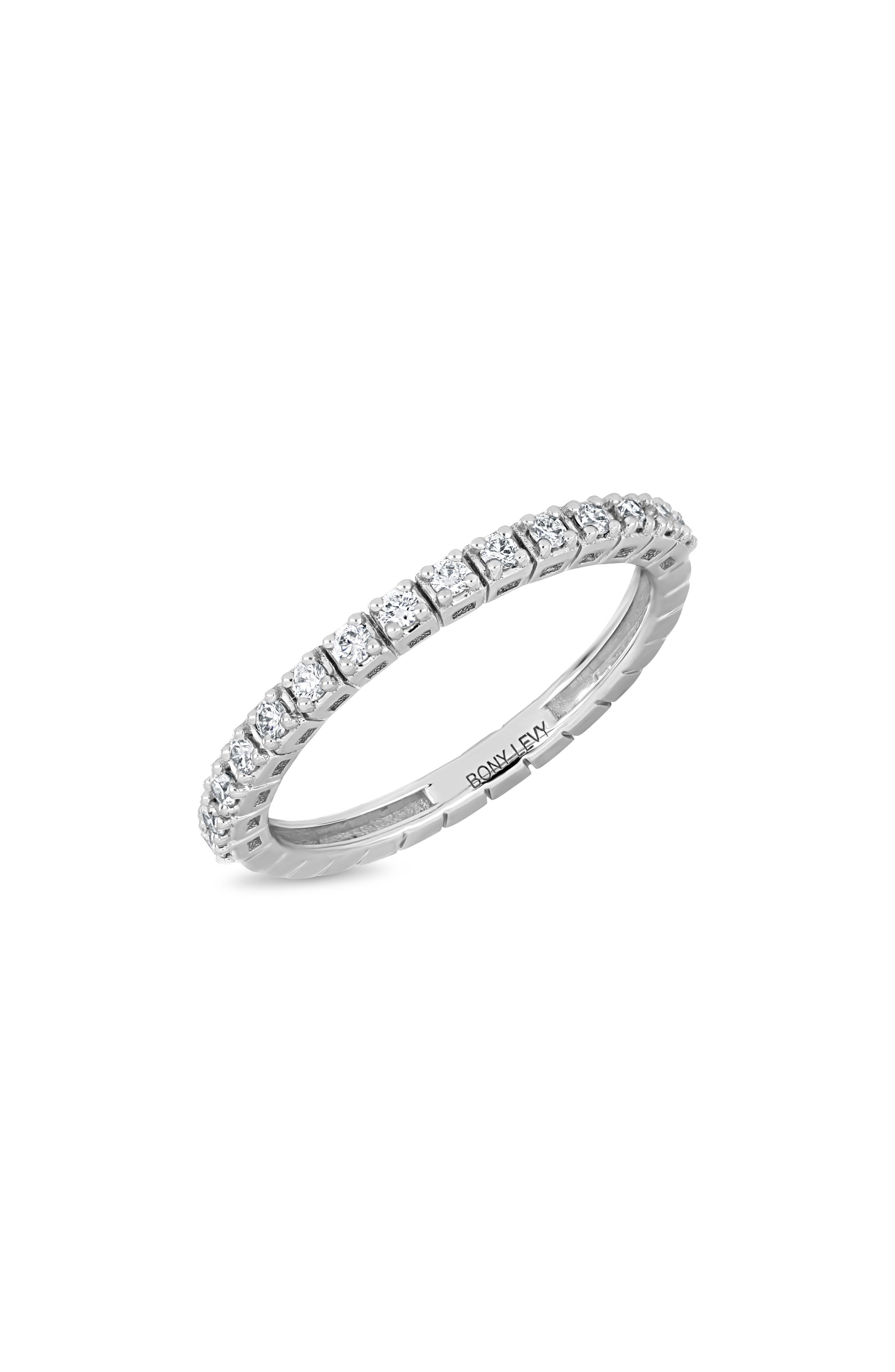 Bony Levy Liora Diamond Stacking Ring