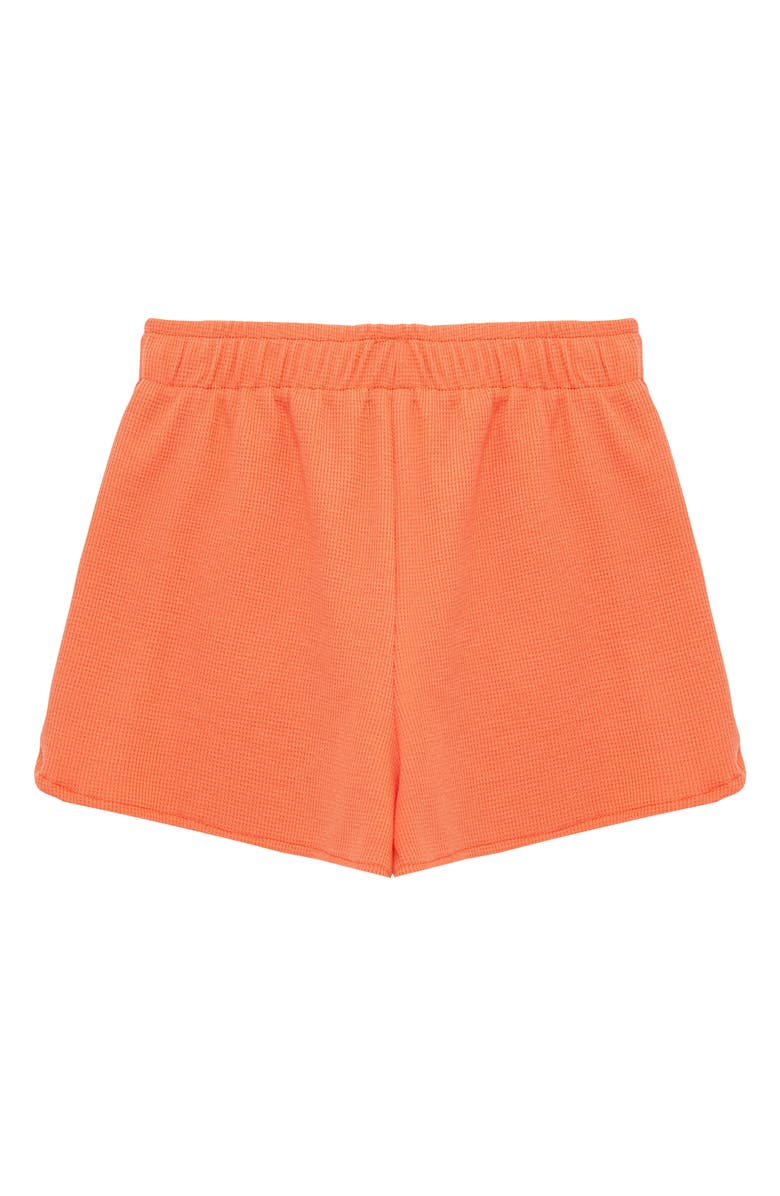 Truce Kids' Thermal Knit Shorts, Alternate, color, Peach
