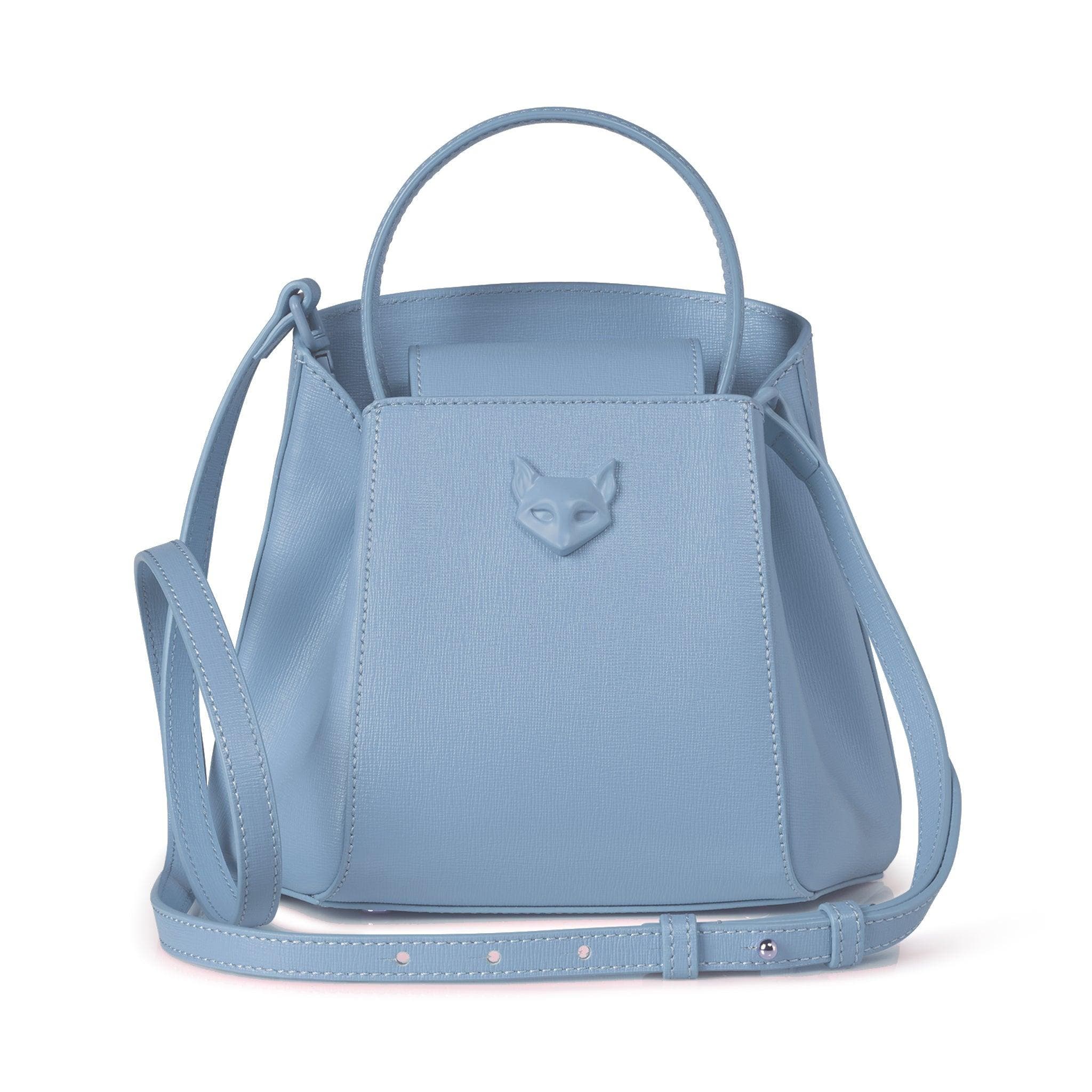 DESERI Rosa Mini Monochrome Handbag, Main, color, Light Blue