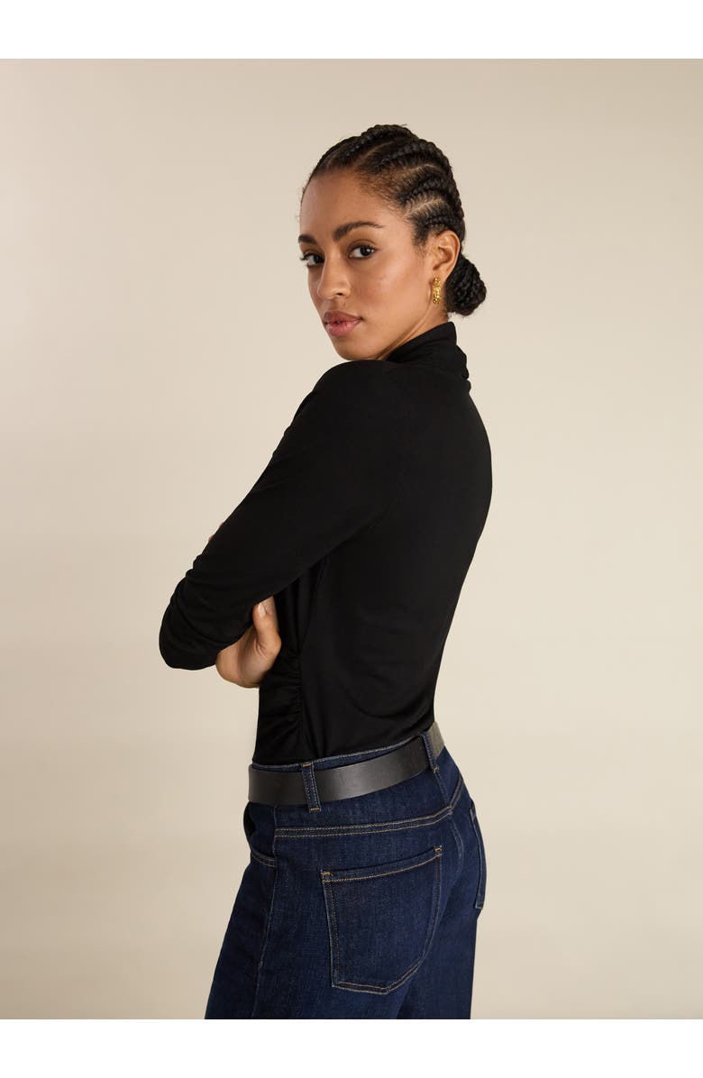 Baukjen Gylda Wrap Top, Alternate, color, Caviar Black