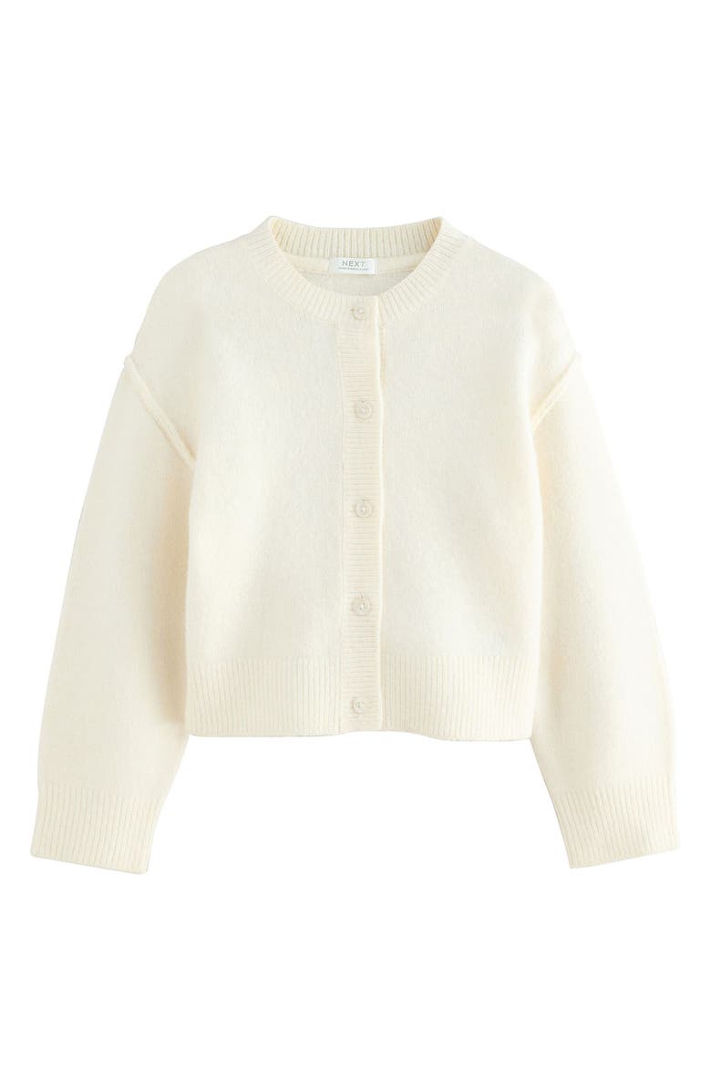 NEXT Kids' Knit Cardigan, Main, color, Neutral