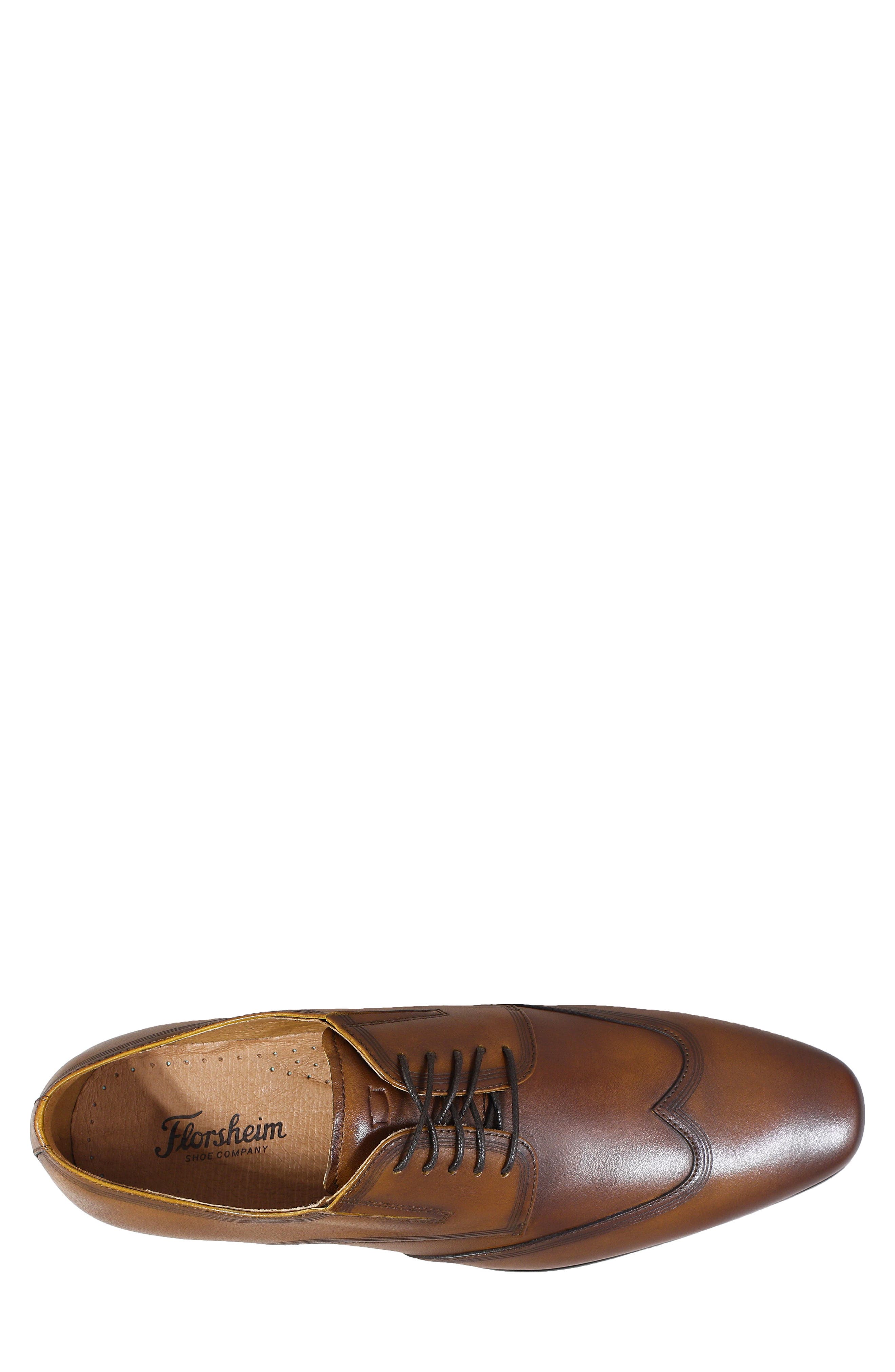 Postino Wingtip, Alternate, color, COGNAC