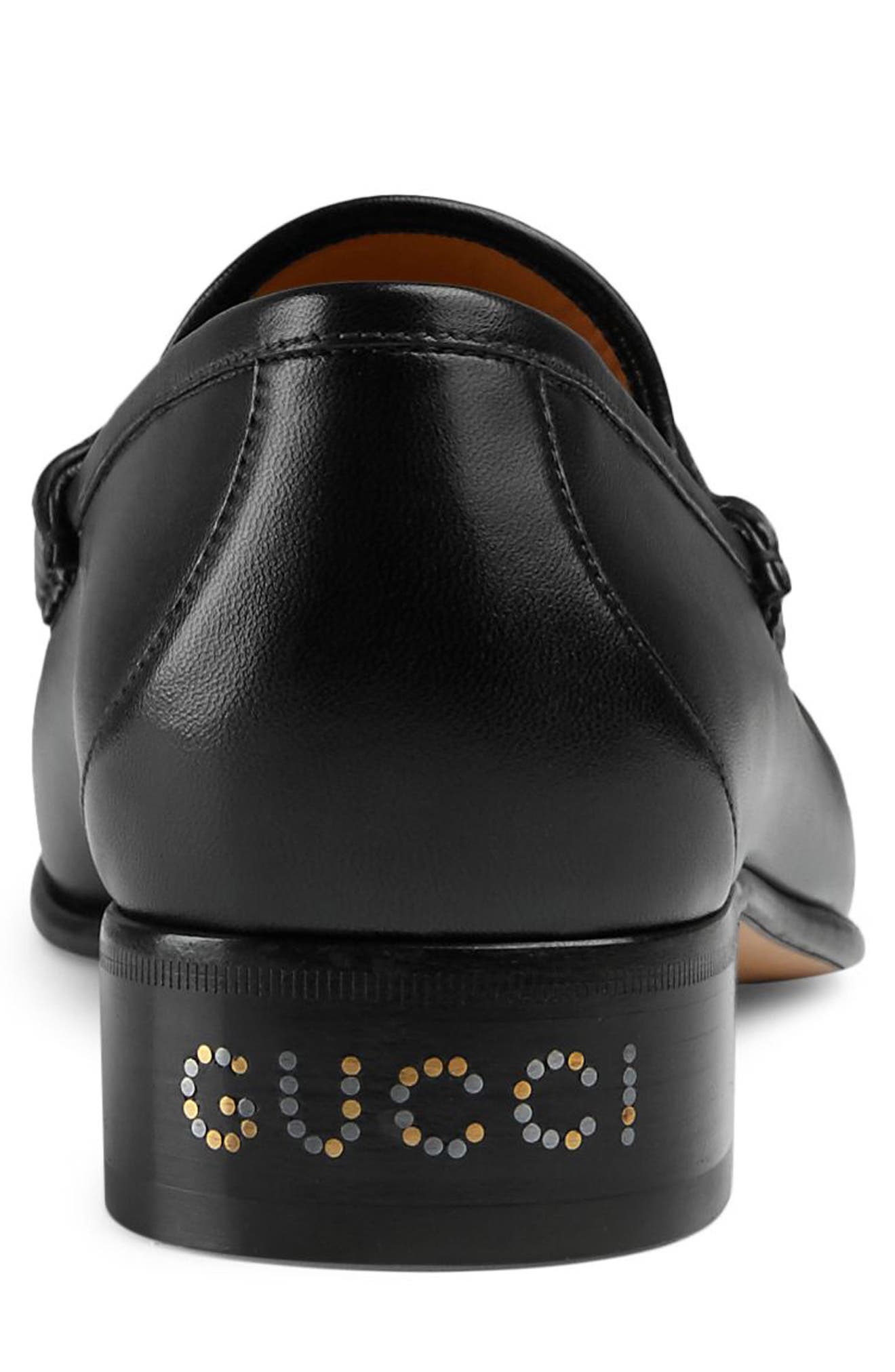 Gucci Tack Bit Loafer, Alternate, color, 