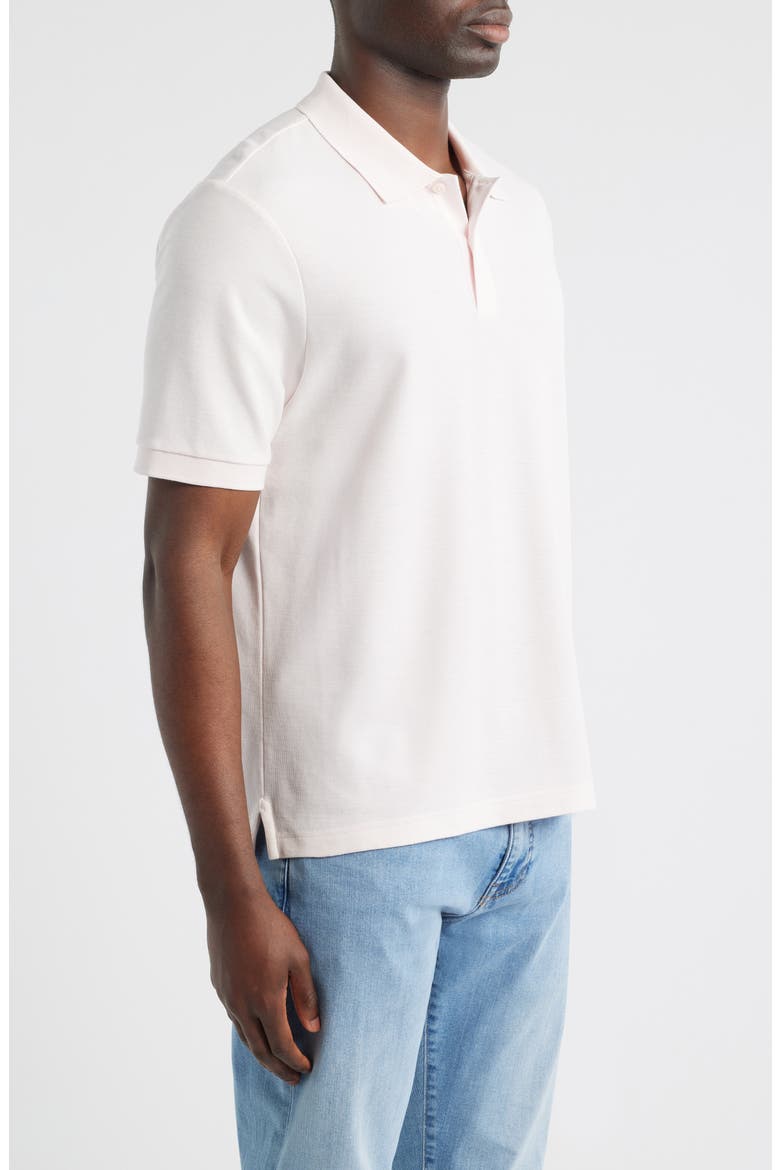 Pima Cotton Piqué Polo, Alternate, color, PINK CARINARIA