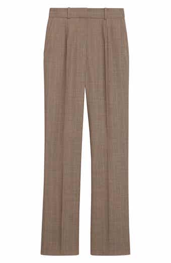 SANDRO Smart Windowpane Plaid Trousers