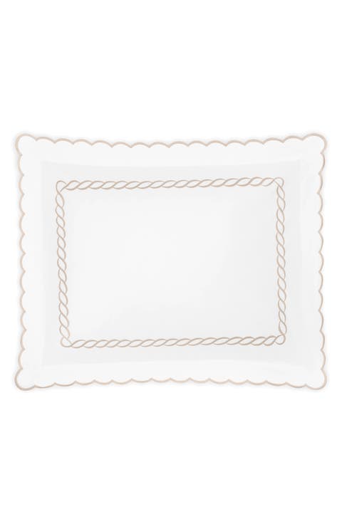 Classic Chain Scallop Sham