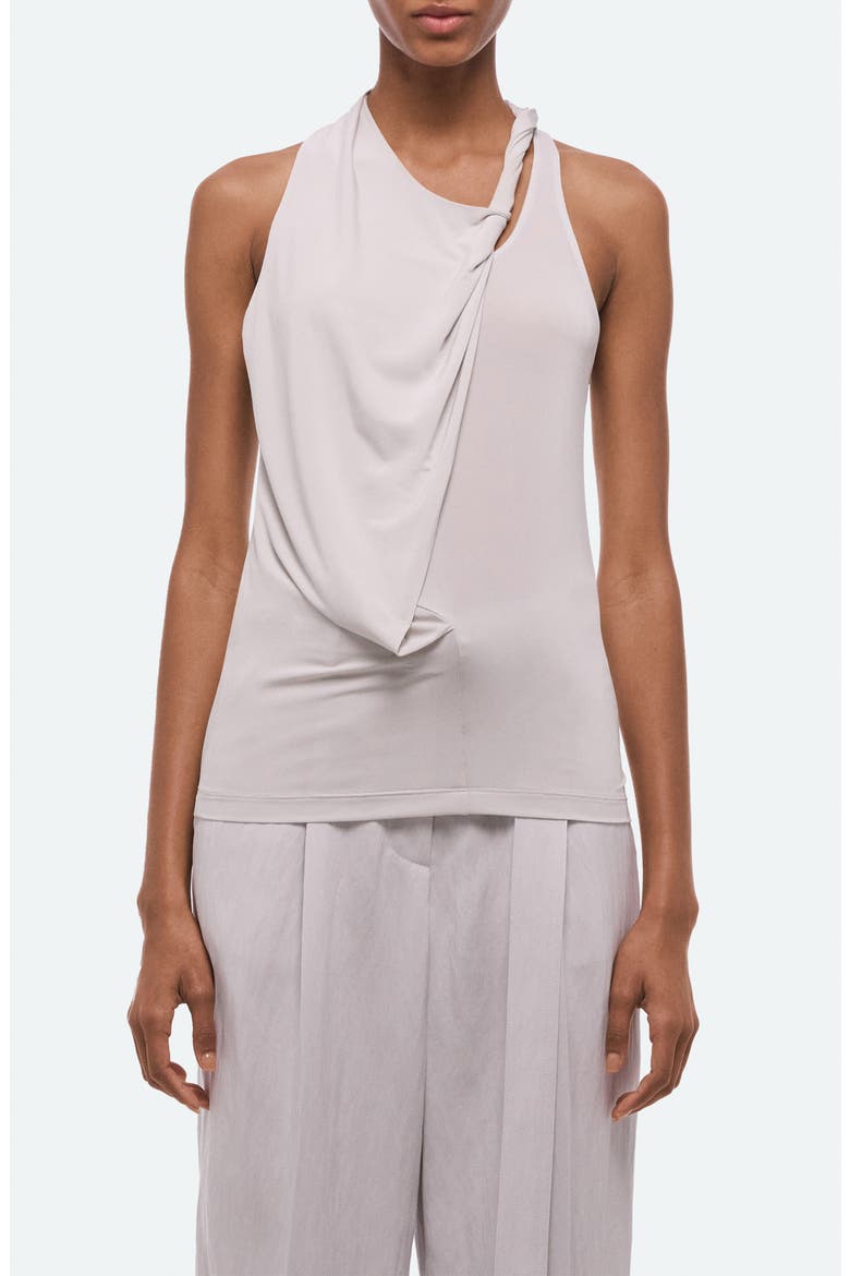 Asymmetric Twist Tank, Main, color, GREY