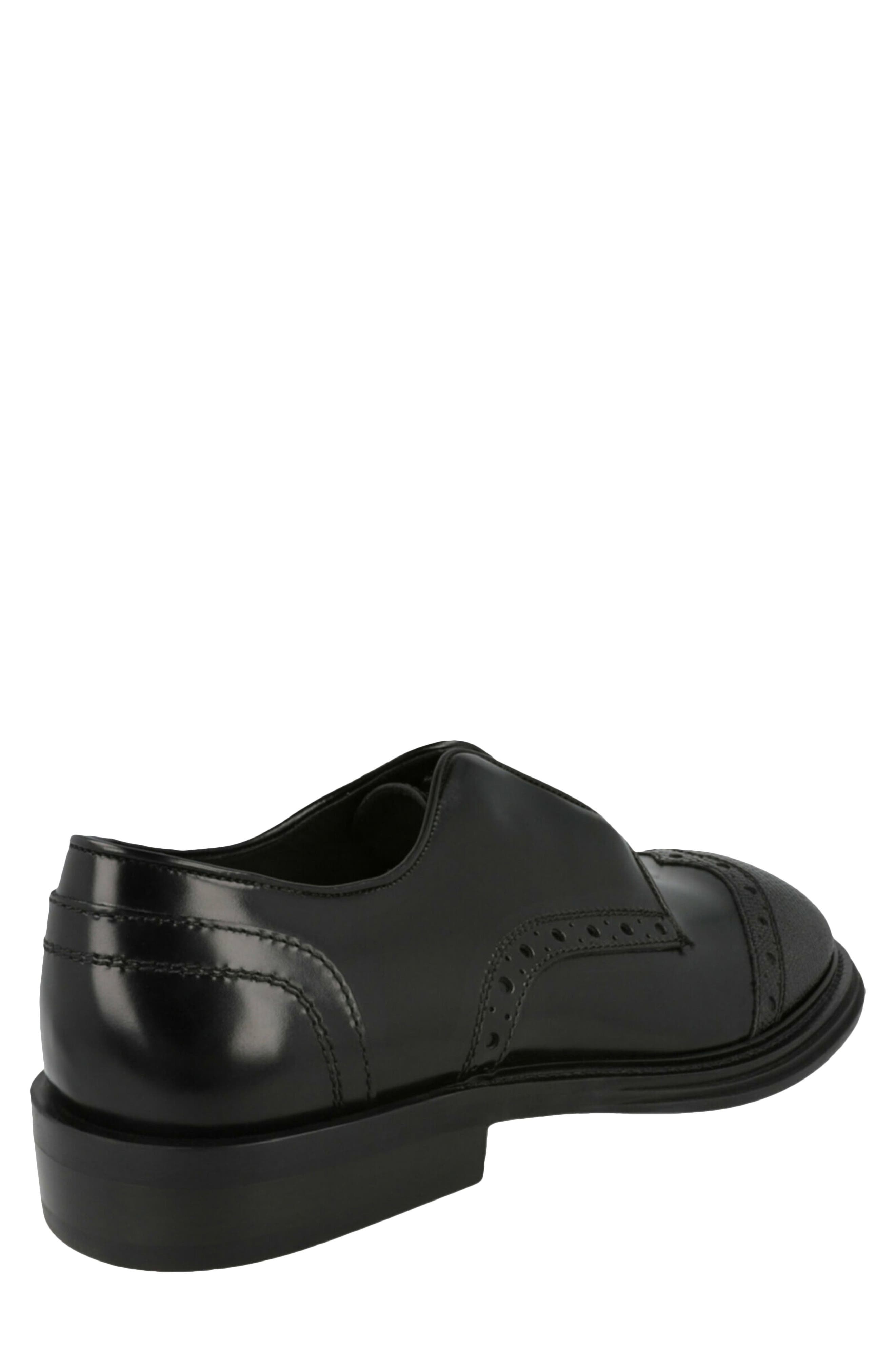 FERRAGAMO Festo Wingtip Oxford, Alternate, color, Black