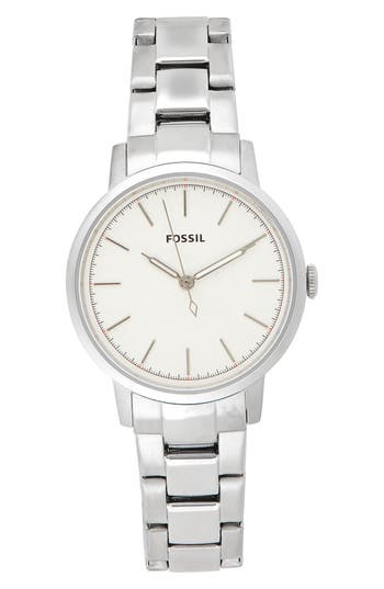 Fossil Scarlette Stainless Steel Bracelet Watch In Metallic