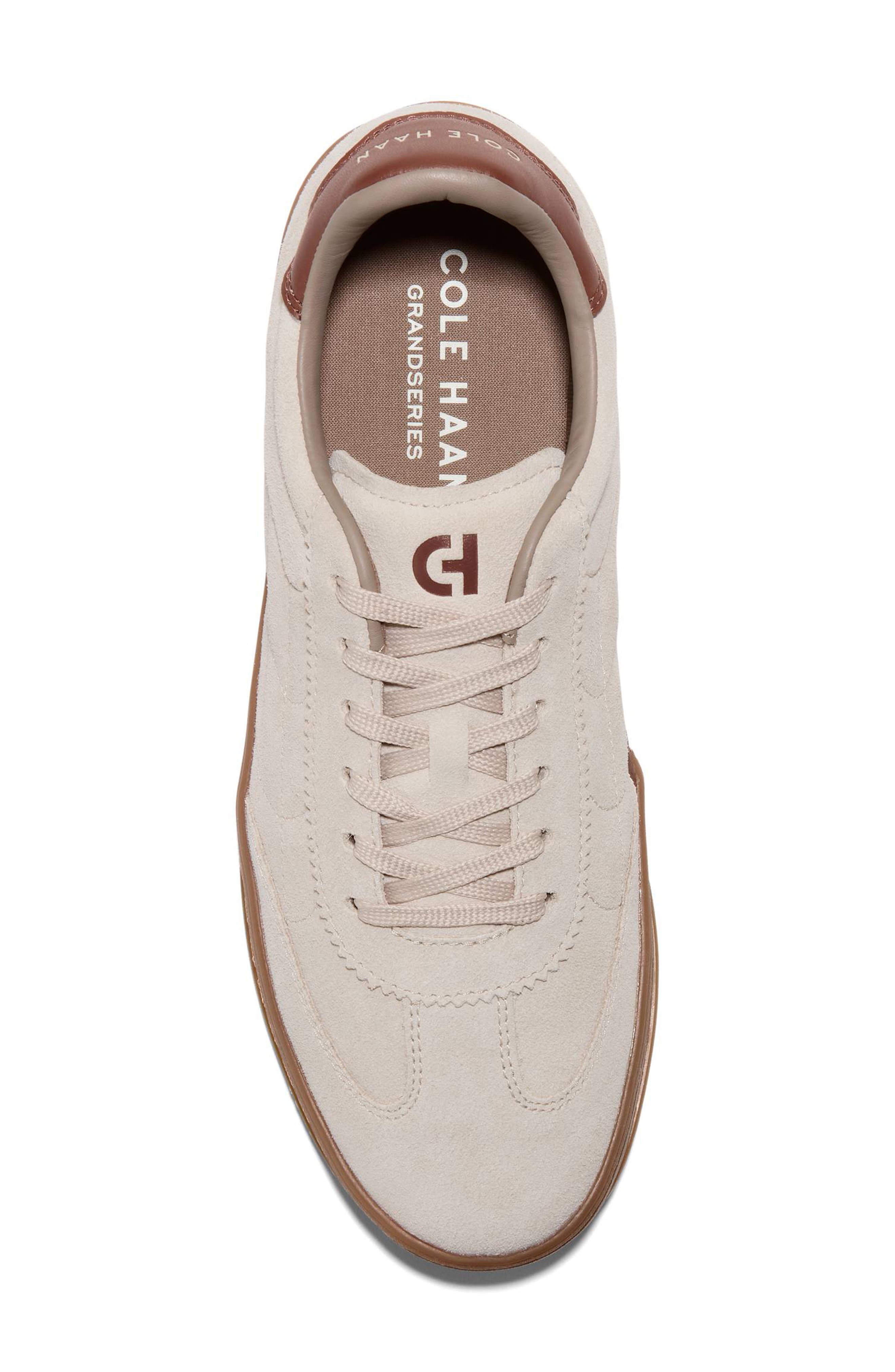 Cole Haan GrandPro Breakaway Leather Sneaker, Alternate, color, Sesame Suede / Hickory