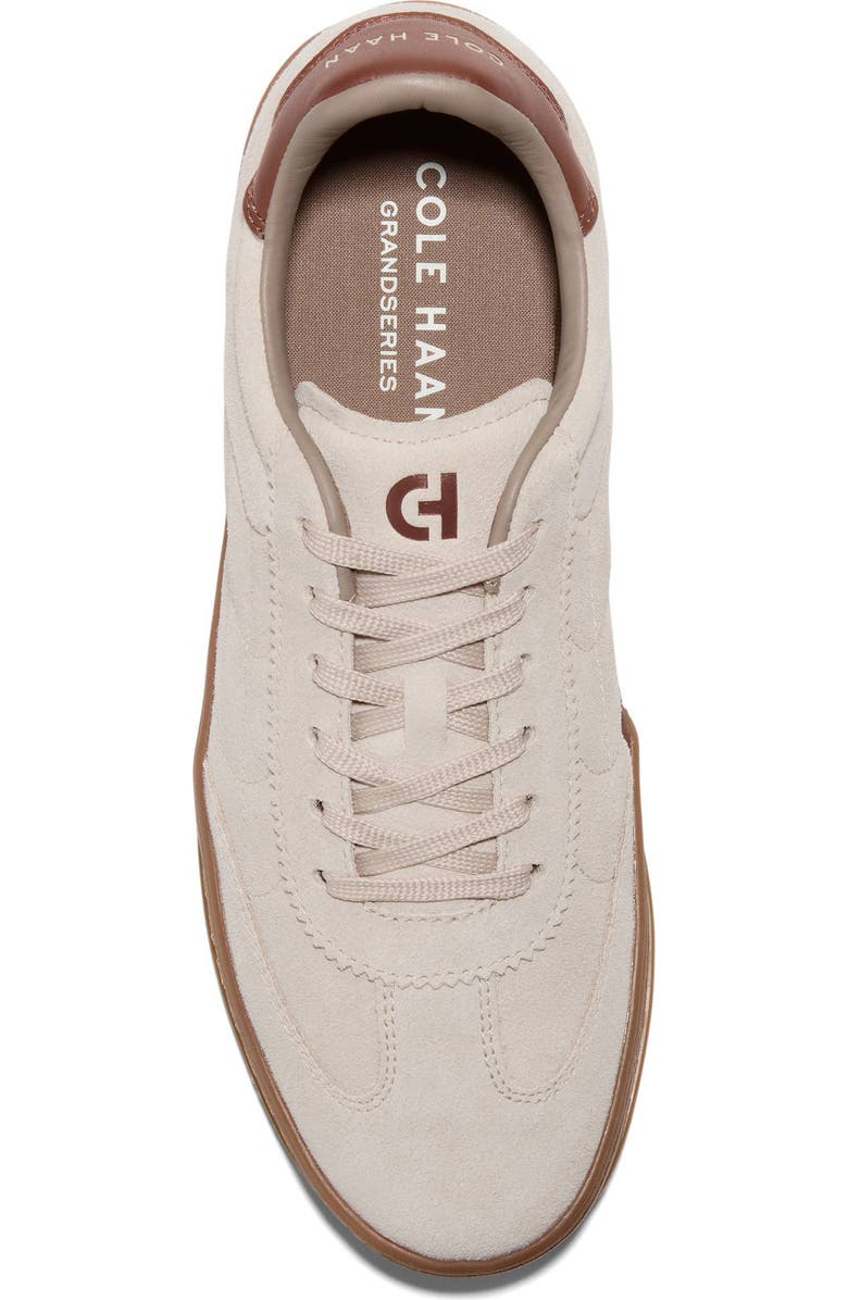 Cole Haan GrandPro Breakaway Leather Sneaker, Alternate, color, Sesame Suede / Hickory