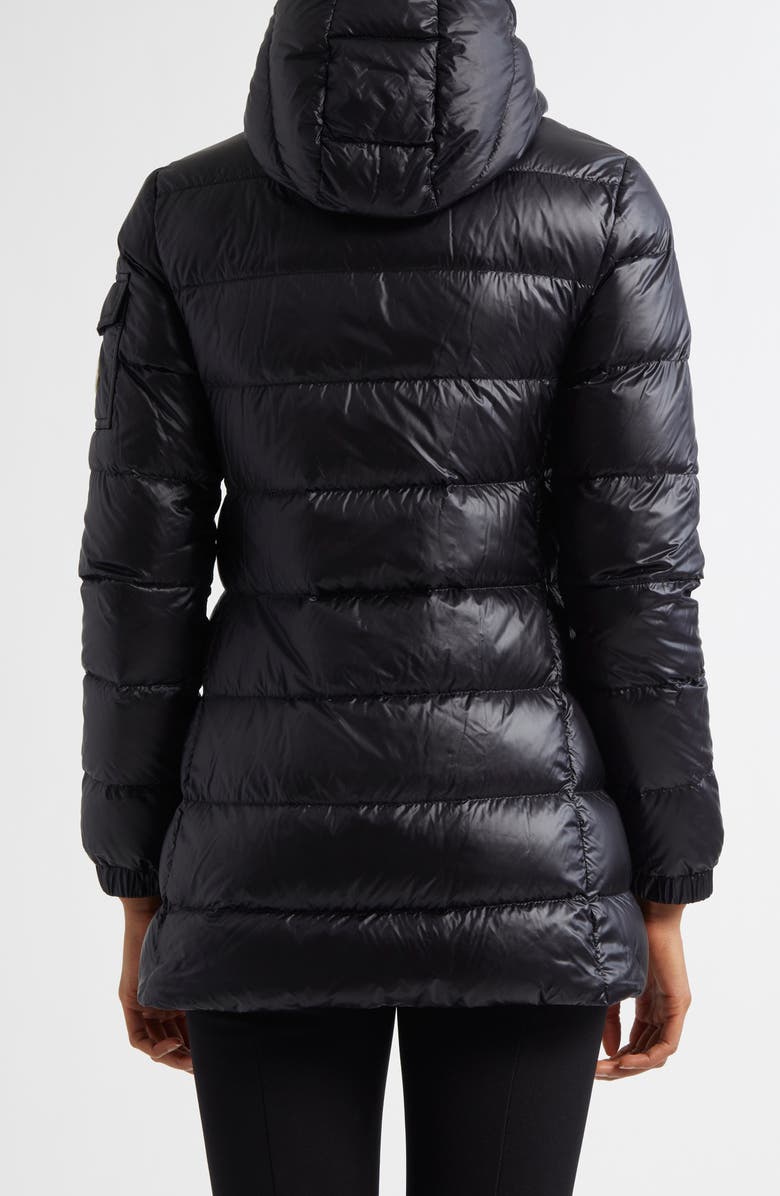 Moncler Glements Down Parka, Alternate, color, Black