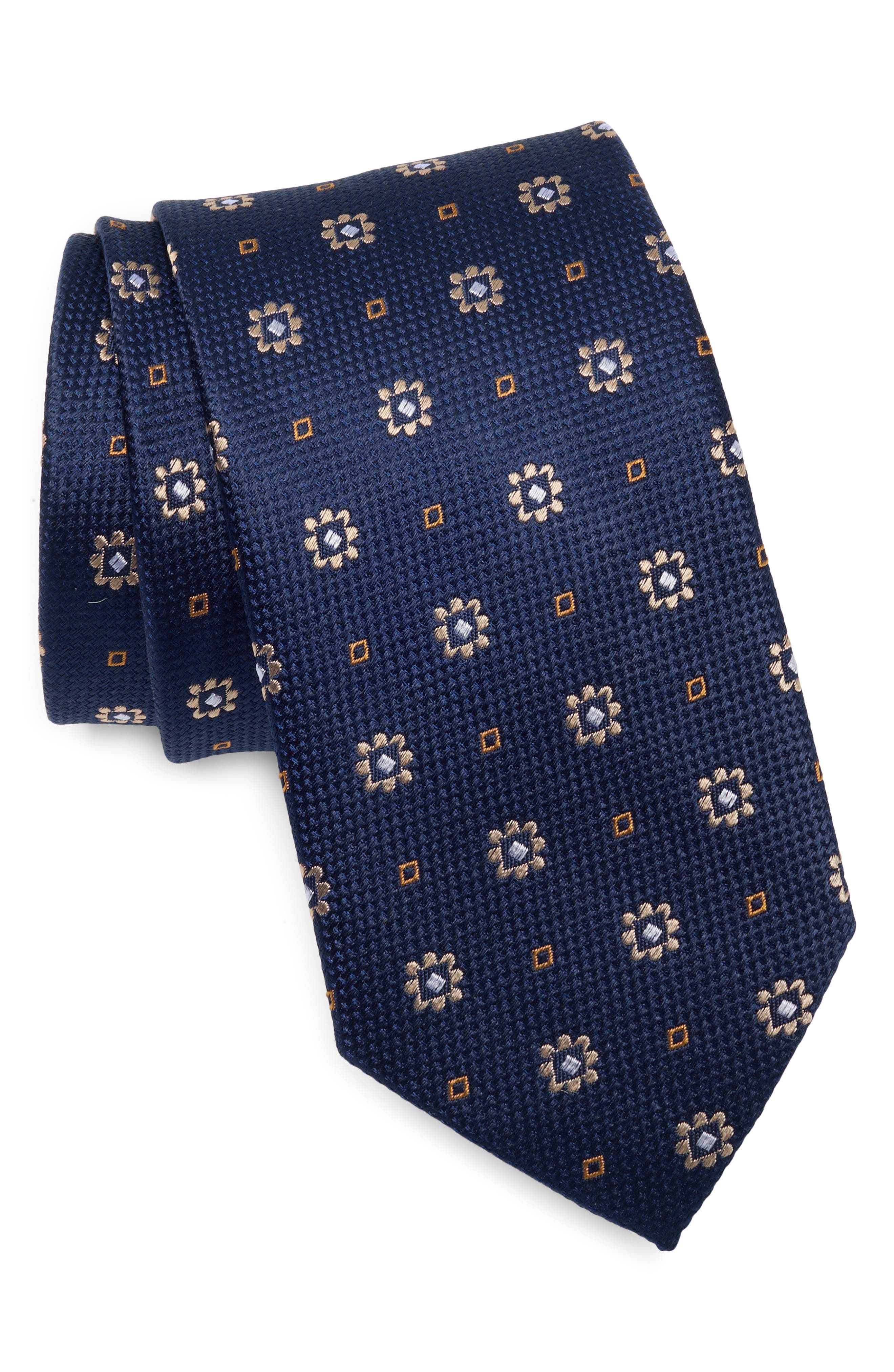 Silk Medallion Tie