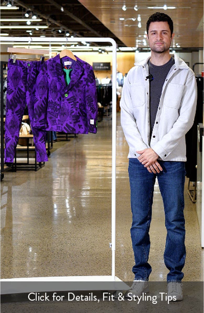 Kids' The Joker 3-Piece Suit with Tie, sales video thumbnail