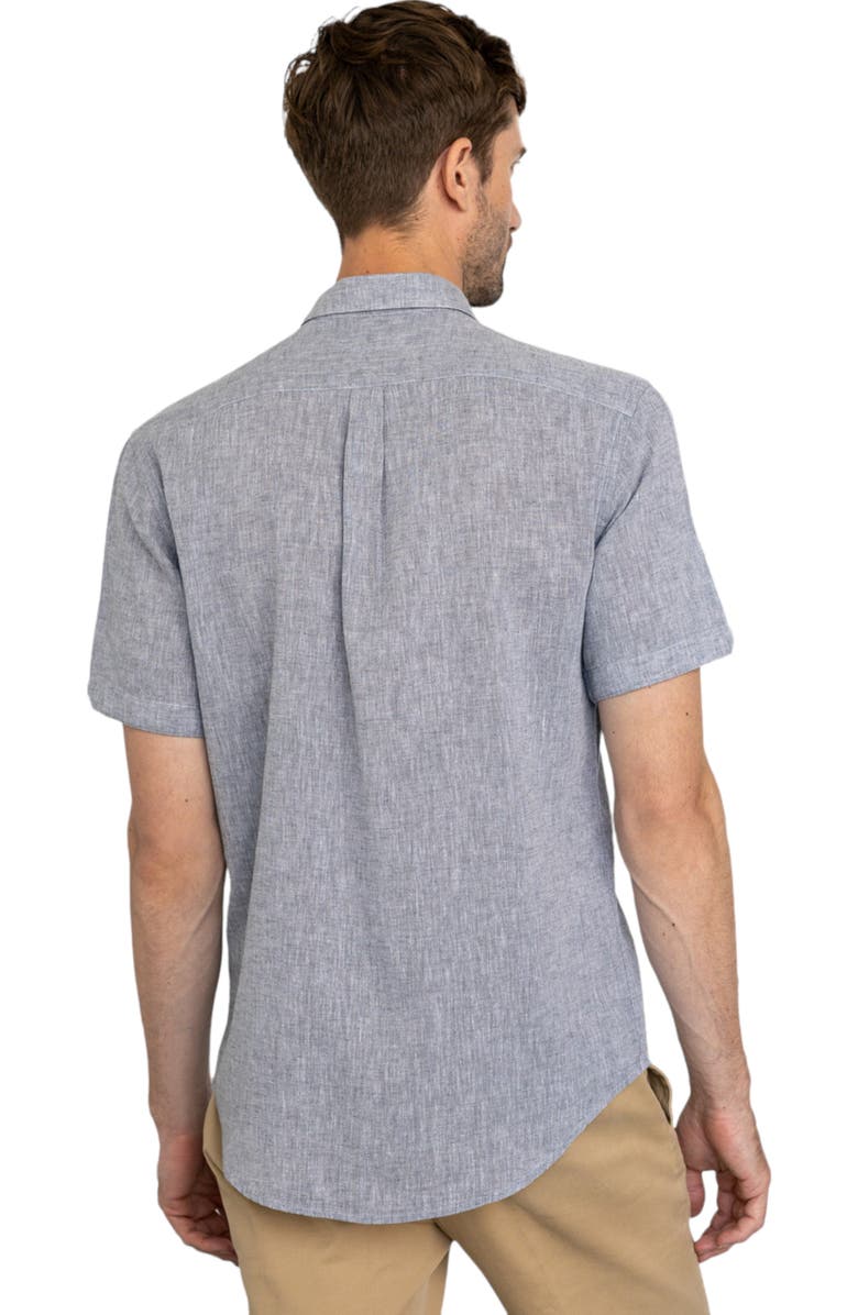 Vustra Linen Short Sleeve Shirt, Alternate, color, 