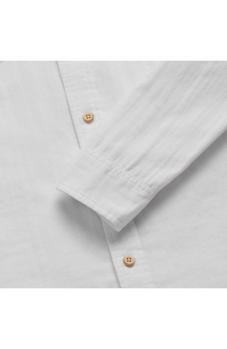 Surfside Supply Co. Zhu Double Gauze Shirt, Alternate, color, White