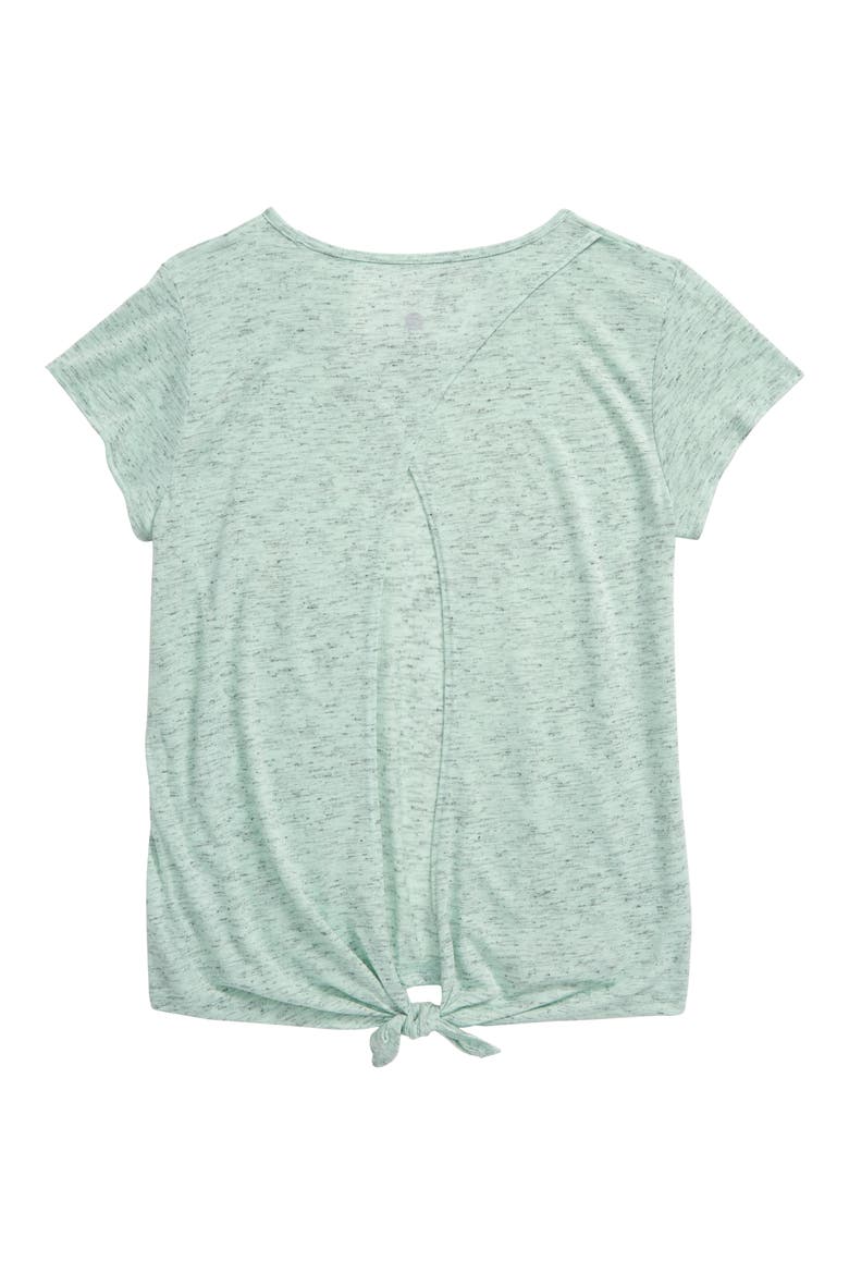 Tango Tie Back T-Shirt, Alternate, color, GREEN GOSSAMER