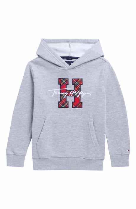 Kids' Plaid H Hoodie
