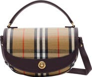 Burberry Highlands Coated Canvas Top Handle Bag