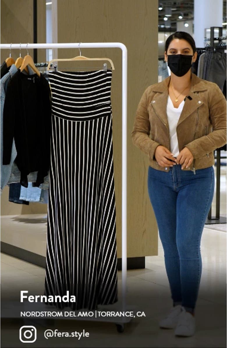 Striped Strapless Maxi Dress, sales video thumbnail