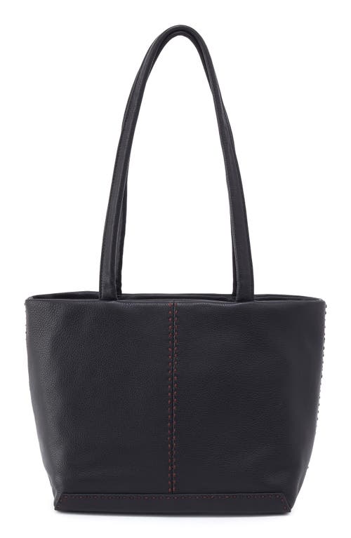 Hobo Austin Leather Tote In Black