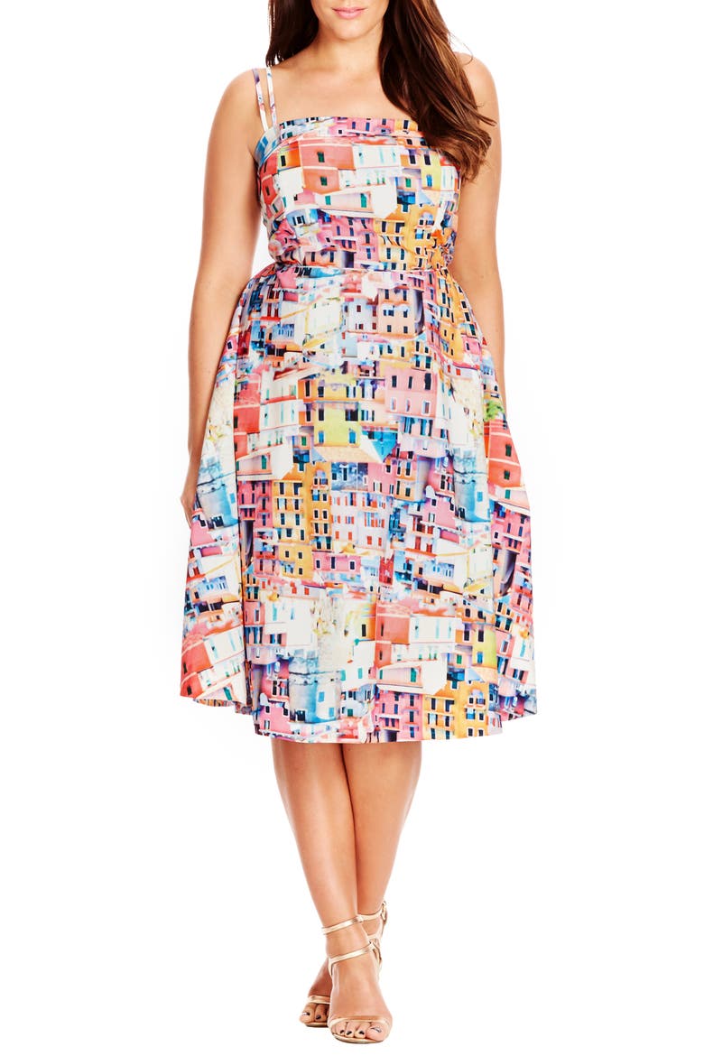 Holiday Romance Sundress, Main, color, IVORY