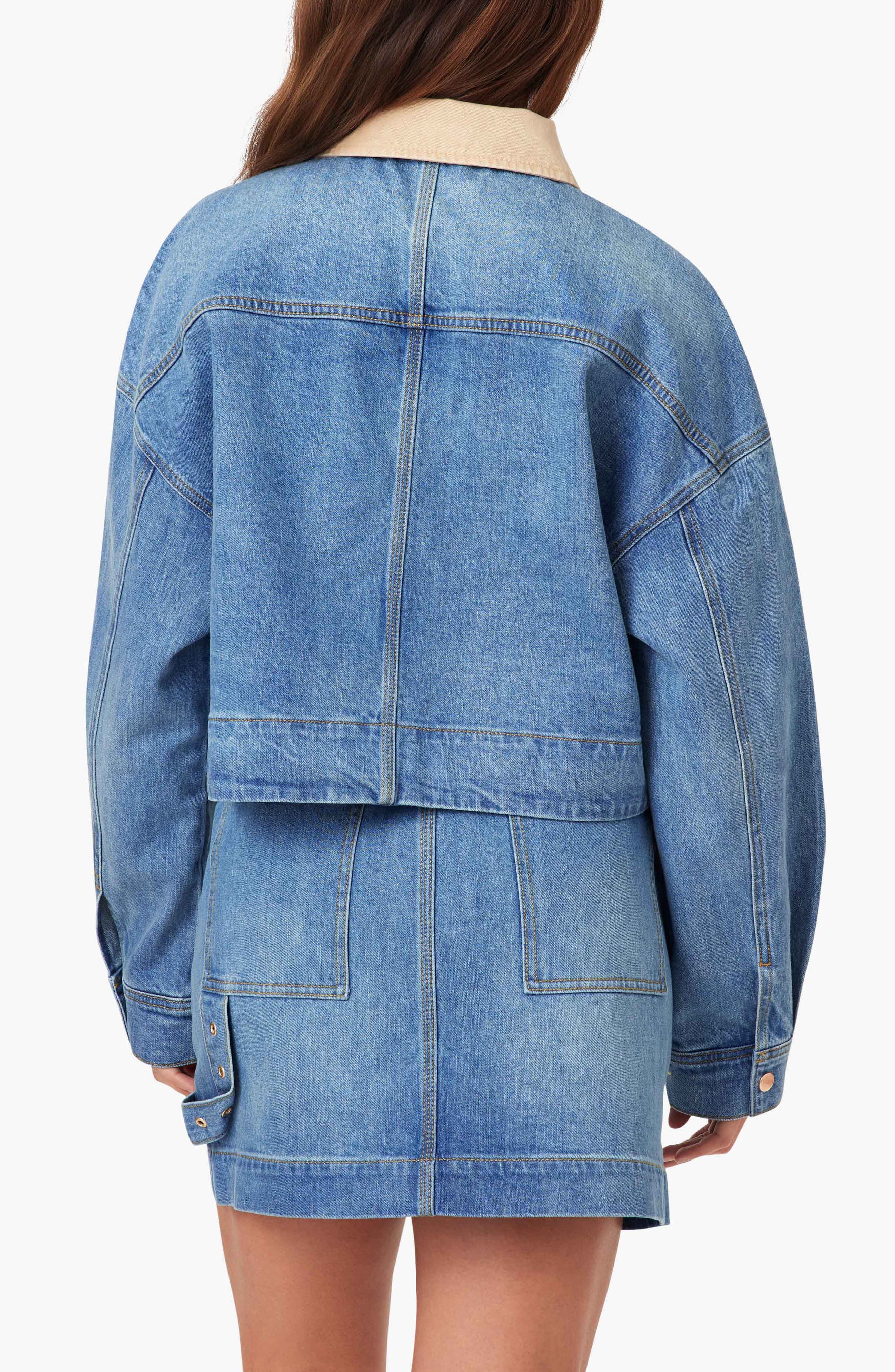 Denim Utility Jacket - image 2