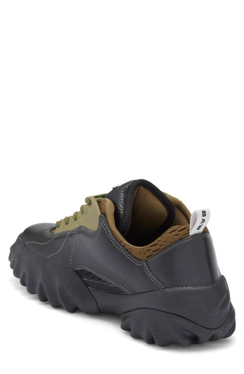 Oakley Factory Team Chop Saw Mixed Media Sneaker In Black
