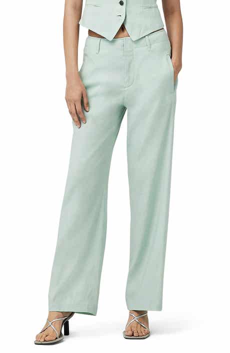 rag & bone Dylan Crop Linen Blend Trousers