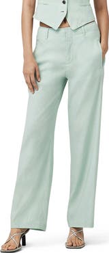 rag & bone Dylan Crop Linen Blend Trousers