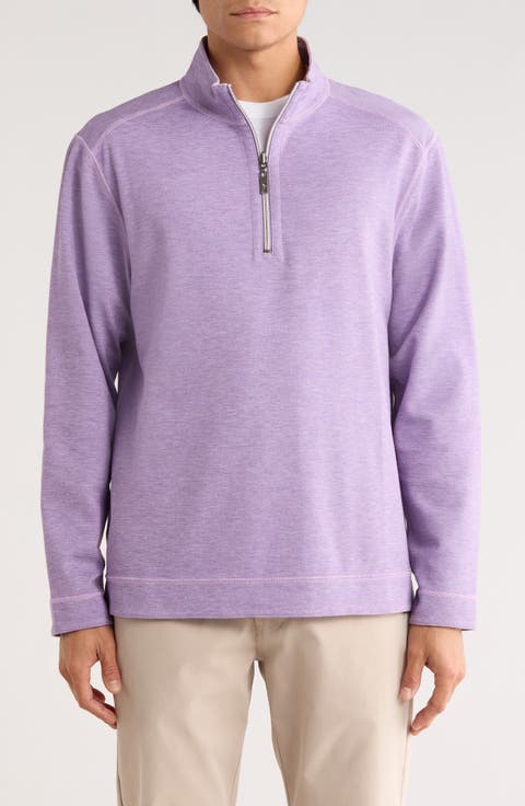 Coasta Beach Reversible Half Zip Pullover